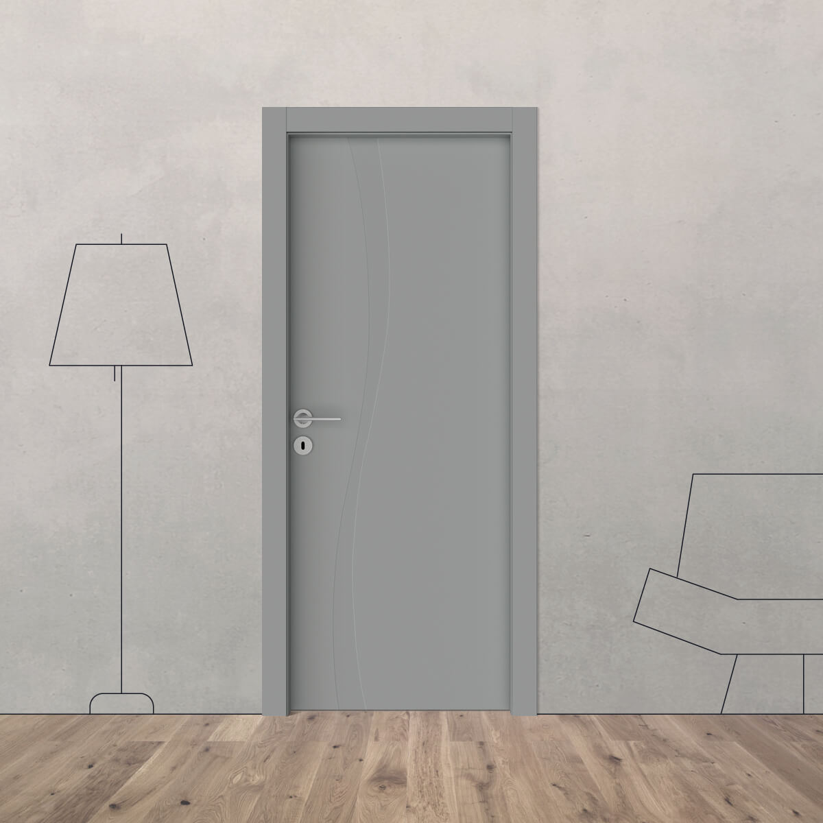 Porta laccata Mini 26