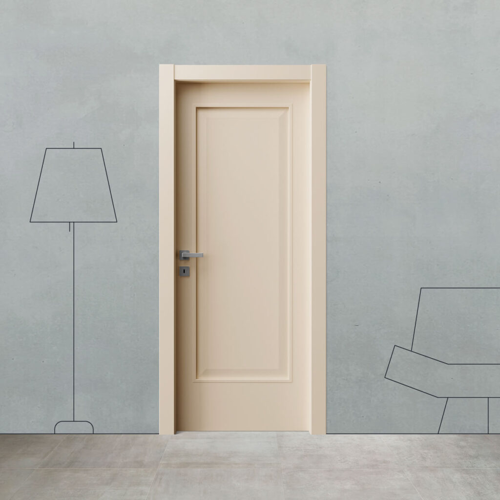 Porta laccata tamburata 8 B