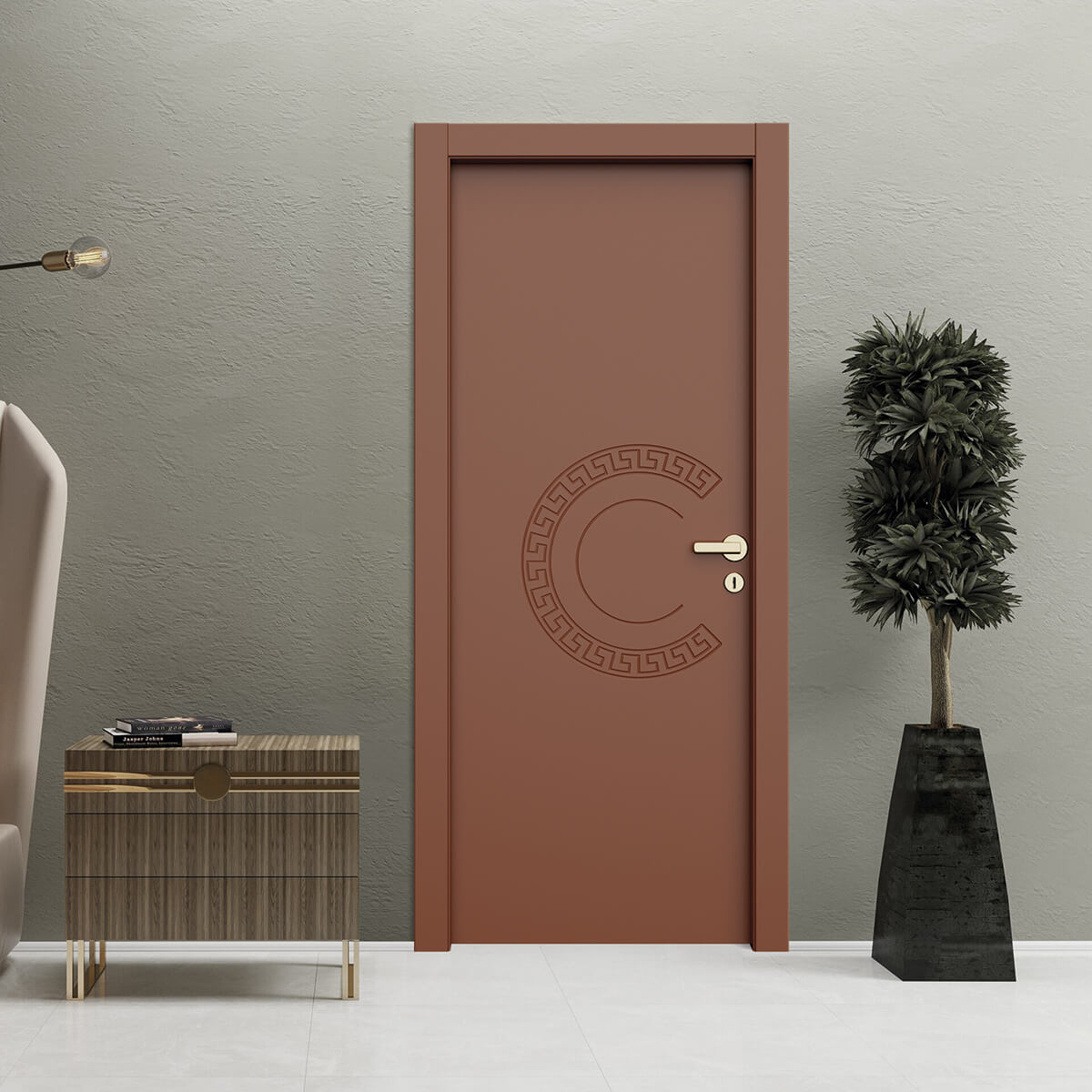 Porta laccata greca G 10