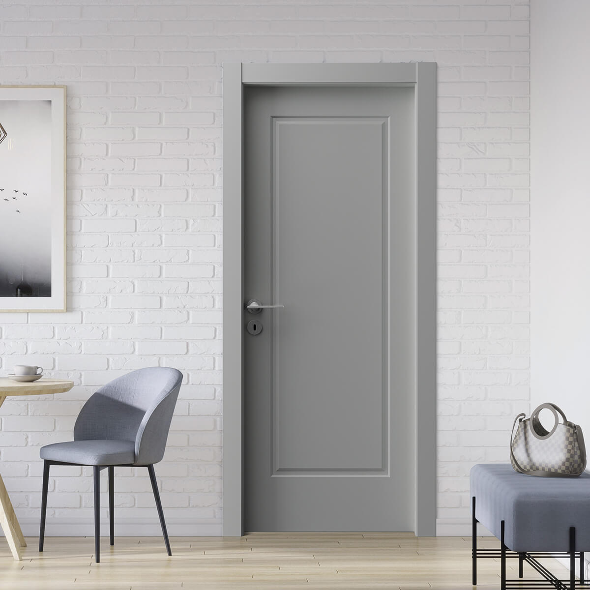 Porta laccata pantografata PT 6