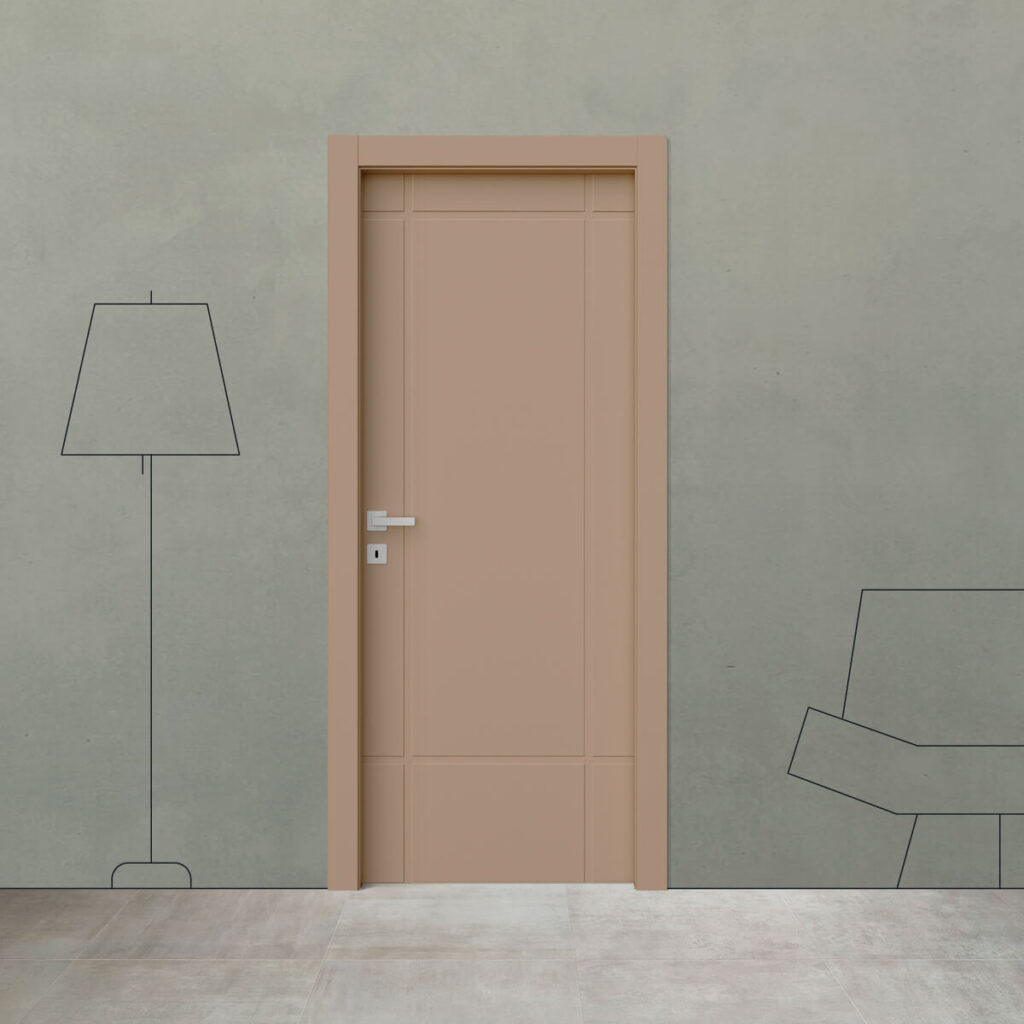 Porta laccata incisa i 4 P25