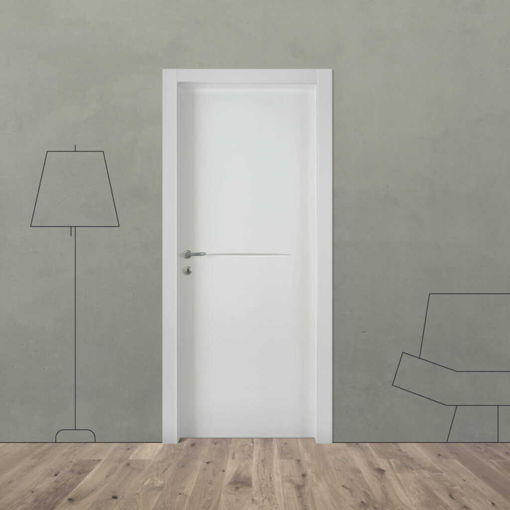 Porta laccata pantografata PT 8