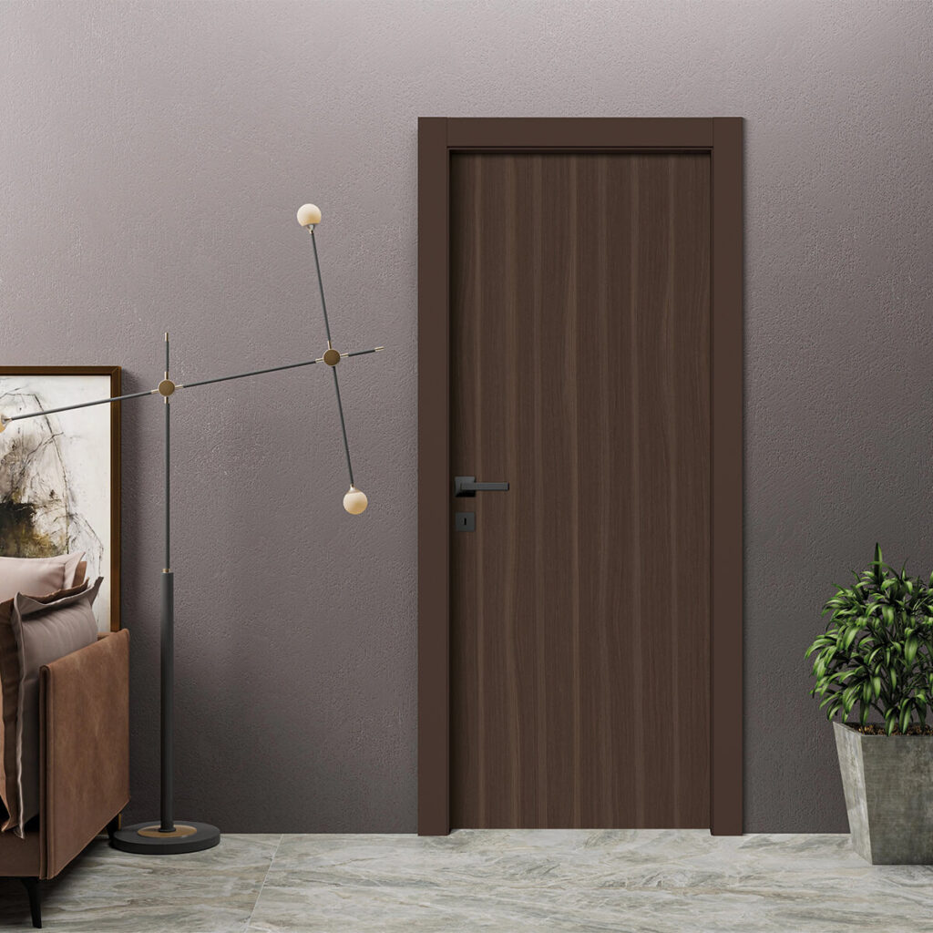 Porta laccata W 8 Rovere Moka