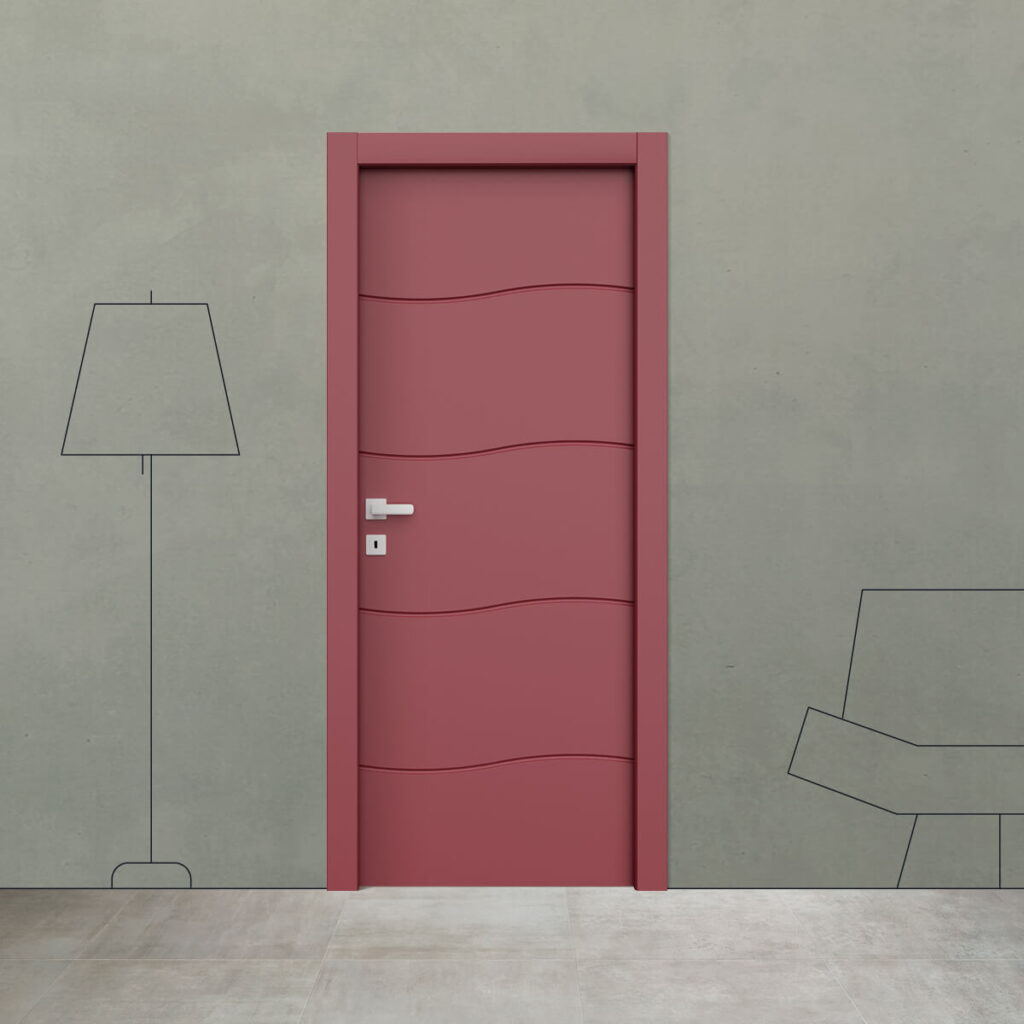 Porta laccata incisa i 16 XL