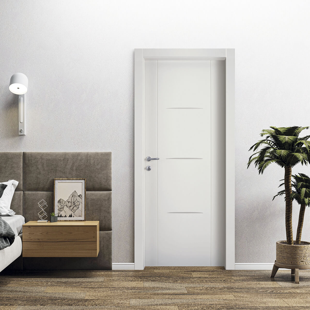 Porta laccata pantografata PT 9